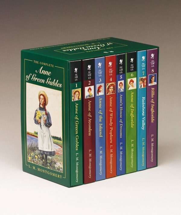 Anne of Green Gables  (8 book series) by L. M. Montgomery Reading age 9+ years