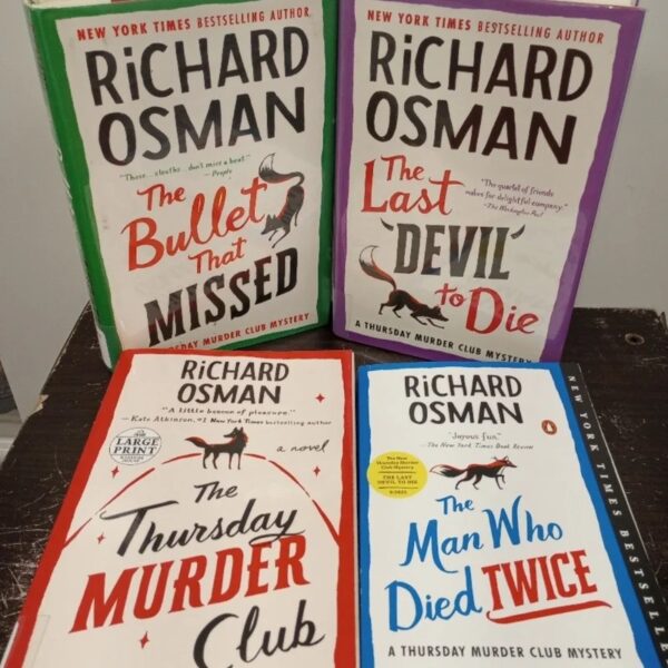 A Thursday Murder Club Mystery (4 book series) by Richard Osman