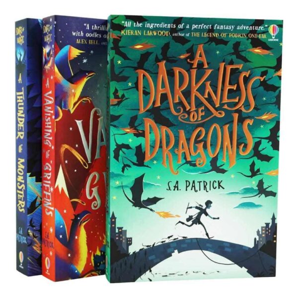 Darkness Of Dragons  by S.A. Patrick   3 books