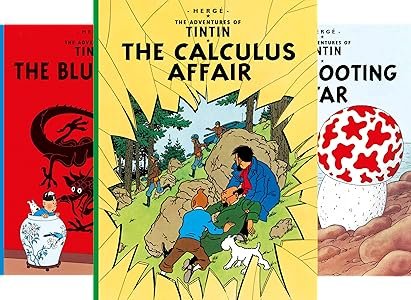 Tintin Paperback Set 24 books Paperback high copy Without a box