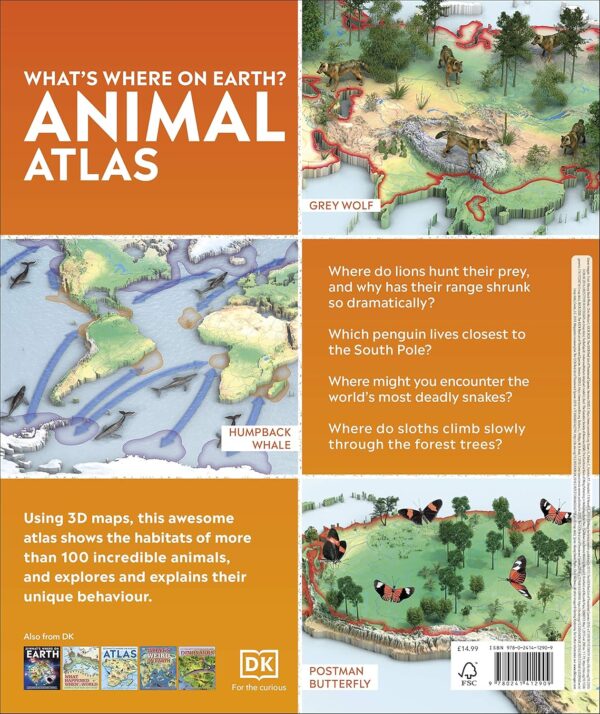 What's Where on Earth? Animal Atlas: The World's Wildlife as You've Never Seen it Before - Image 5