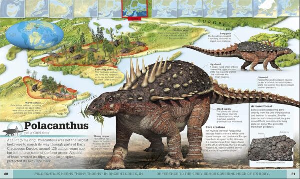 Dinosaur and Other Prehistoric Creatures Atlas: The Prehistoric World as You've Never Seen It Before (DK Where on Earth? Atlases) Soft cover - Image 4