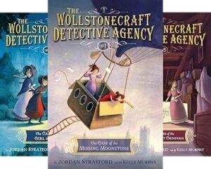 The Wollstonecraft Detective Agency (4 book series) by Jordan Stratford (Author) , Kelly Murphy (Illustrator)