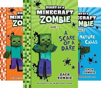 Diary of a Minecraft Zombie (20 book series) Paperback Edition by Zack Zombie Reading age 7 - 10 years, from customersor)