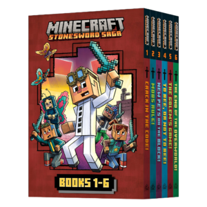 Minecraft Stonesword Saga (6 book series) by Nick Eliopulos