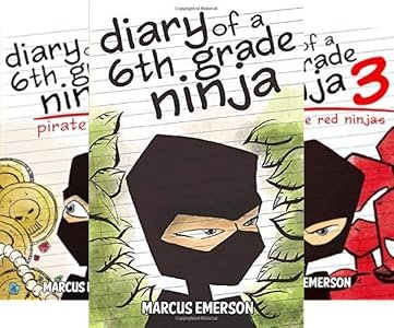 Diary of a 6th Grade Ninja (13 book series) Paperback Edition by Marcus Emerson (Author) , Sal Hunter (Author) , Noah Child (Author)Reading age 8 - 12 years, from customers