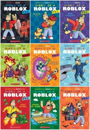 Diary of a Roblox Pro Series 9-Book Collection Set (Books 1 to 9)