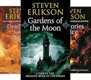 The Malazan Book Of The Fallen (10 book series) by Steven Erikson (Author)
