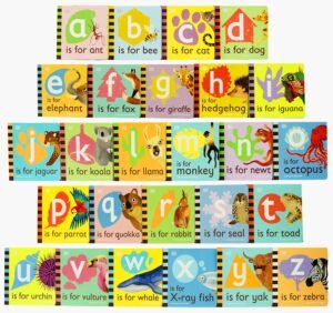 TheAnimal Alphabet Library (26 books) Reading age Baby - 3 years