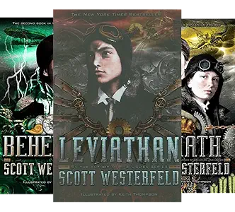 Leviathan (3 book series) by Scott Westerfeld Reading age 10 - 13 years, from customers
