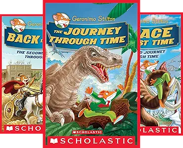 Geronimo Stilton Journey Through Time (8 book series)