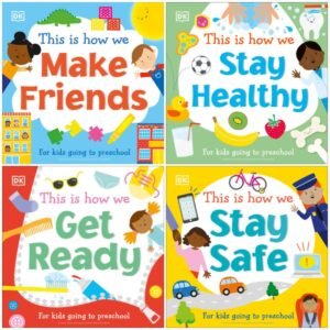First Skills for Preschool Series 4-Book Collection Set - Social and Emotional Learning for Toddlers and Preschoolers
